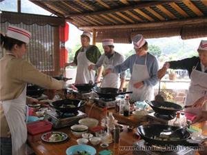Learning Cooking In Yangshuo