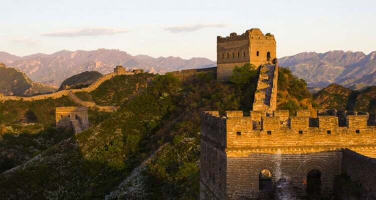 Atardecer en Jinshanling