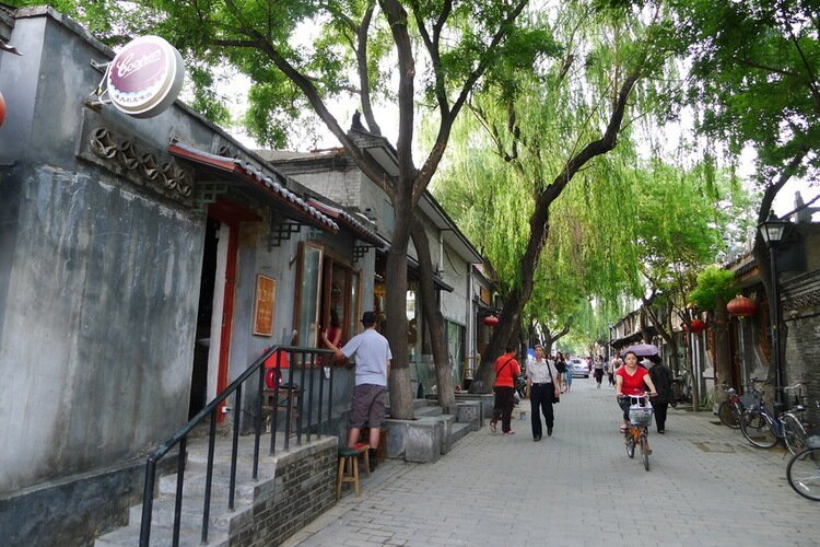 Nanluoguxiang in spring