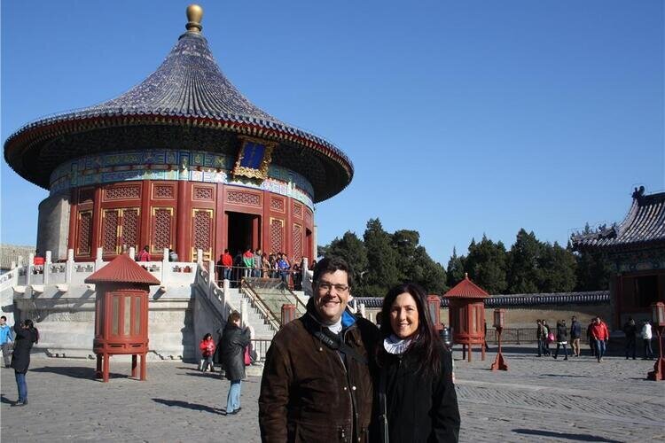 Our guests visited the Imperial Vault of Heaven